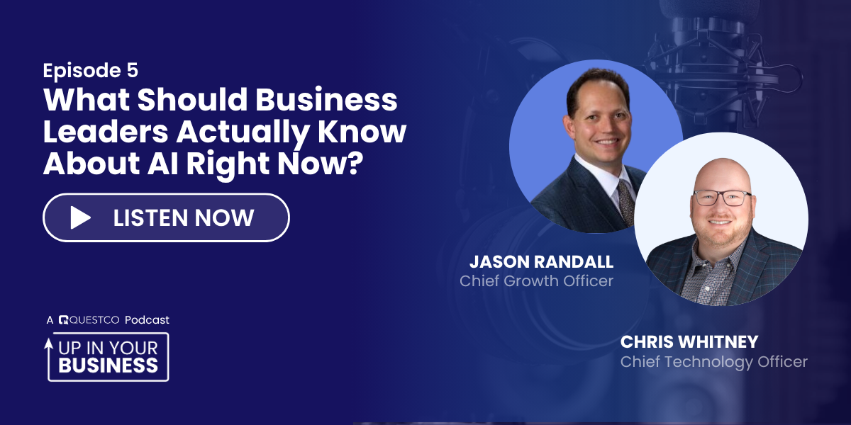 Up In Your Business S1E5🎙️What Should Business Leaders Actually Know About AI Right Now?